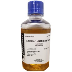 Presterilized LB Miller broth medium, 500ml