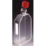 T-75 Tissue culture flasks with filter, 5/ sleeve, 100/case